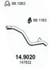 FORD 1478932 Exhaust Pipe